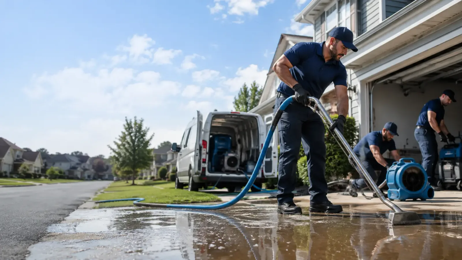 Flood Damage Restoration in Fletcher, OK